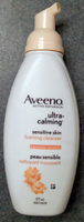 Aveeno ultra-calming sensitive skin foaming cleanser