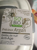 Léa Nature Gelée De Nuit Anti-âge à L'argan Bio