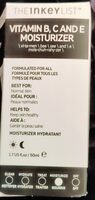 The Inkey List Vitamin B, C and E moisturizer