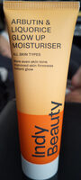 Indy Beauty Arbutin & liquorice glow up moisturizer